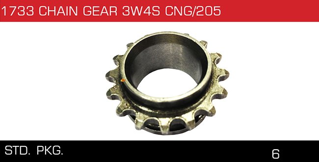 1733 CHAIN GEAR 3W4S CNG 205